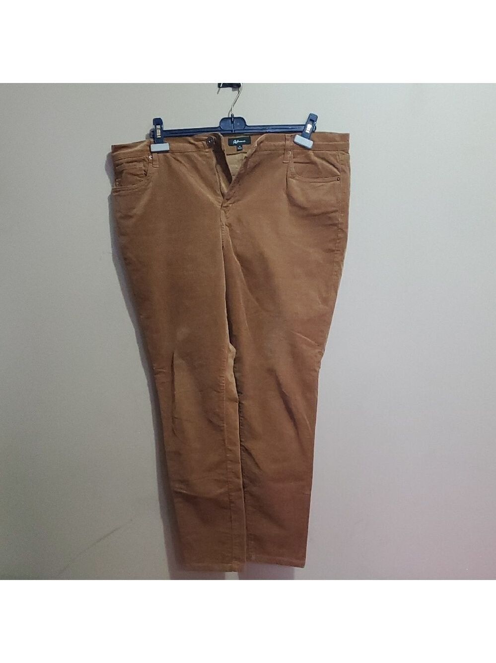 Reitmans Tan Corduroy Trousers Size 18